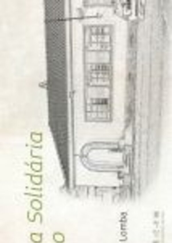 Cartaz da inauguração da Plataforma Solidária de Sobrado, com data e local.