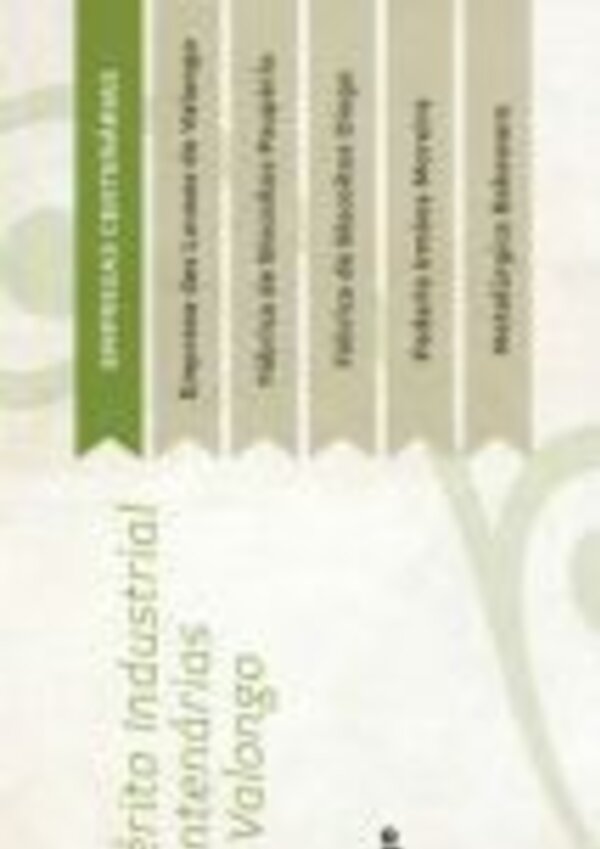 Convite para a cerimónia de entrega de medalhas de mérito industrial em Valongo.