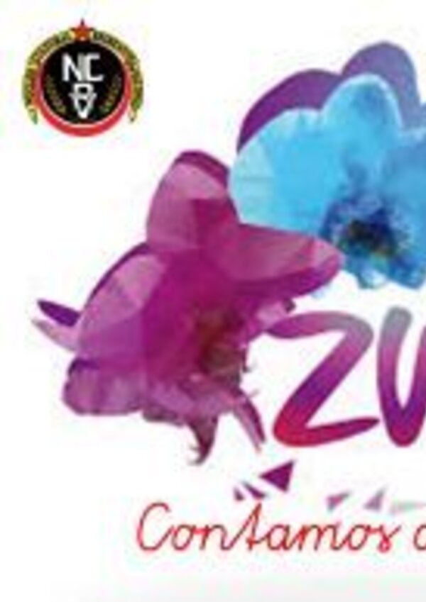 Cartaz do evento Zumba, com data, local e preço destacados.