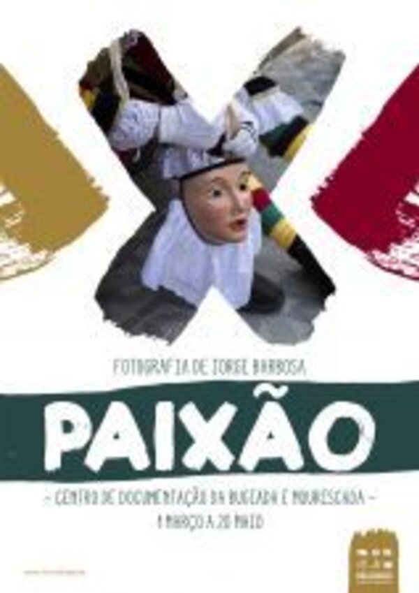 Imagem de uma dança tradicional com trajes coloridos e o título 'Paixão'.