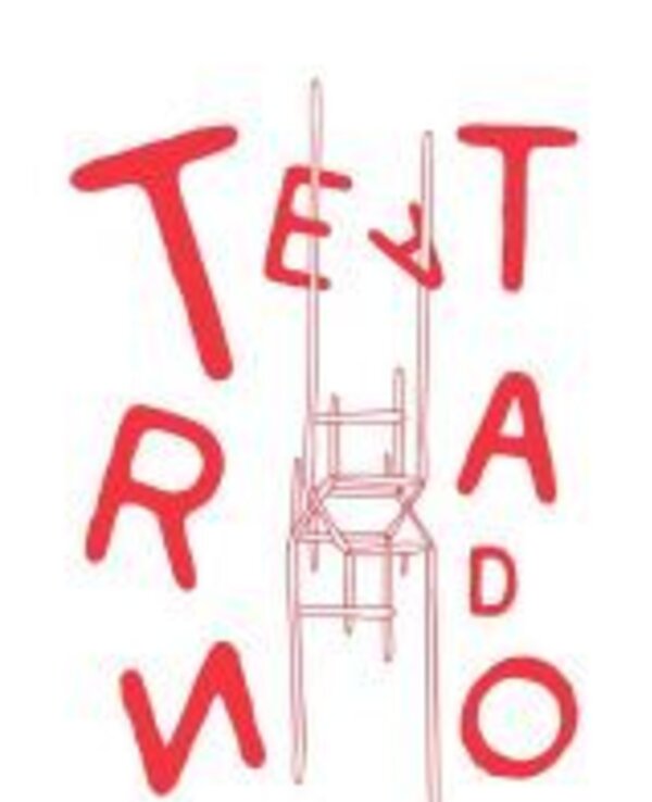 Imagem com a palavra 'TEJADO' em letras vermelhas e um desenho de uma cadeira.