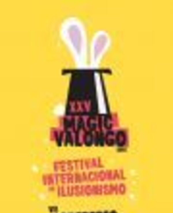 Cartaz do XXV Festival Internacional de Ilusionismo em Valongo.