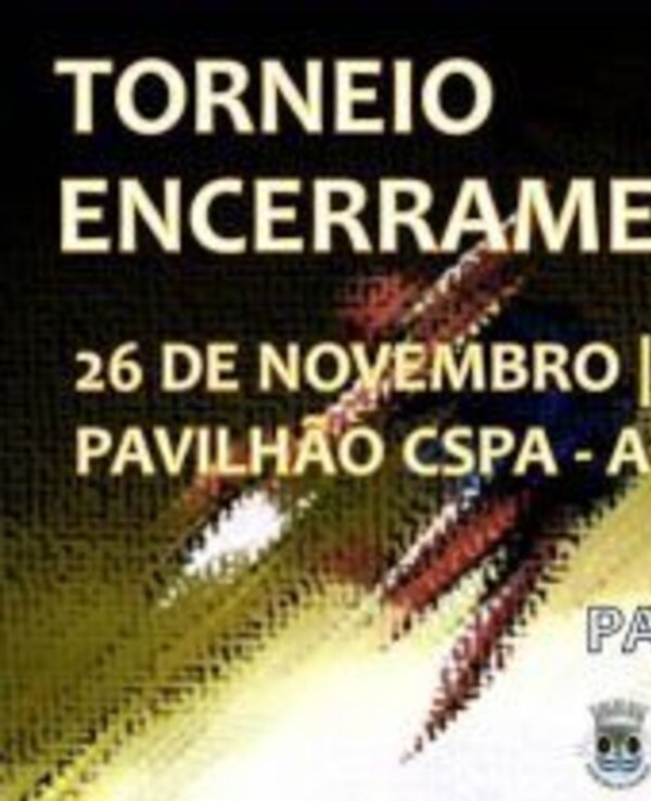 Cartaz do Torneio de Encerramento APP, 26 de Novembro de 2016, em Alfena.