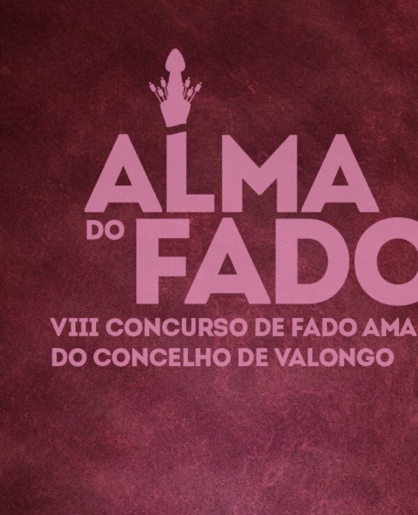 Cartaz do VIII Concurso de Fado Amador do Concelho de Valongo.
