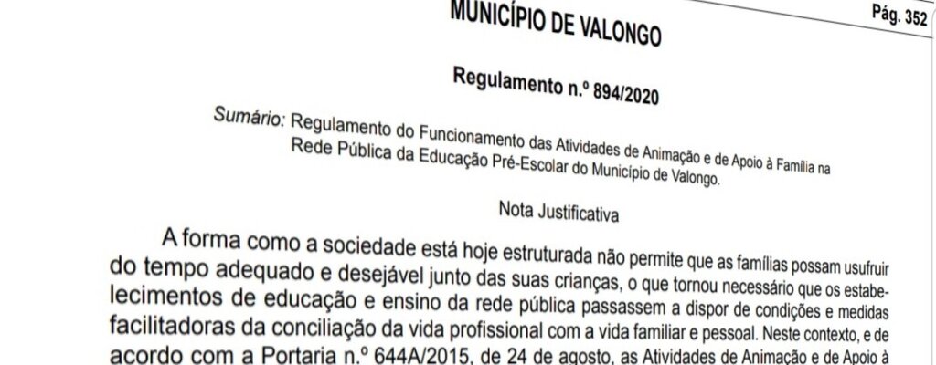 Educação: novos regulamentos das AAAF e CAF