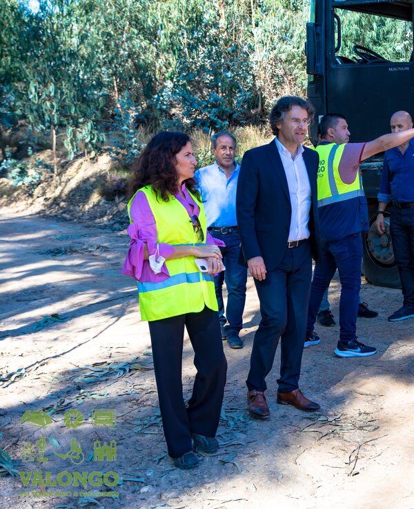Grupo de pessoas em um local ao ar livre, observando um camião.