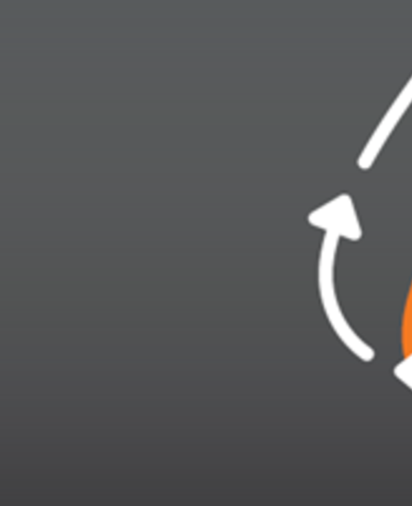 Texto a promover a reciclagem de óleos alimentares usados, com uma gota estilizada.