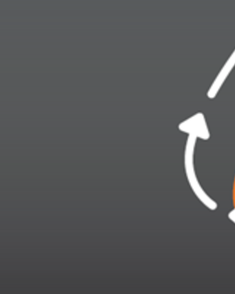 Texto a promover a reciclagem de óleos alimentares usados, com uma gota estilizada.