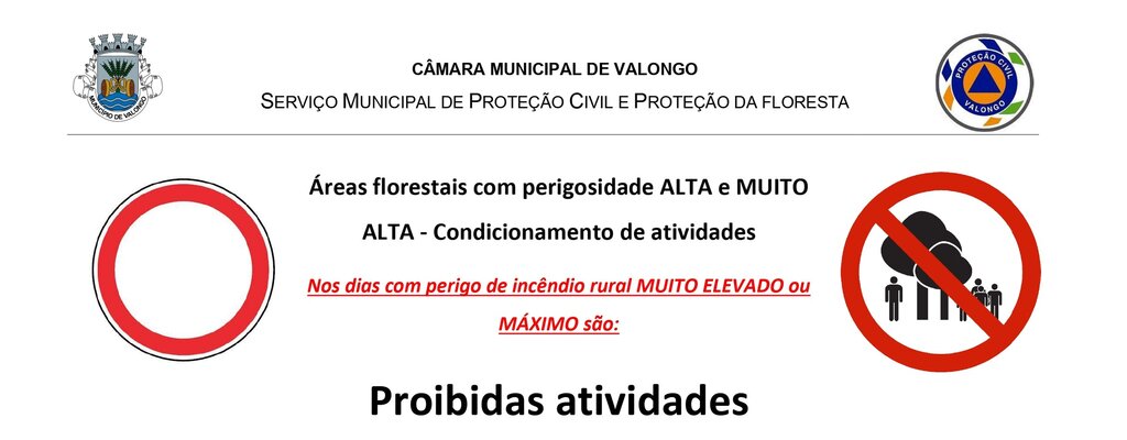 Perigo de incêndio condiciona atividades nas áreas florestais