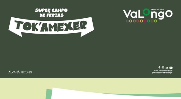 Cartaz sobre campo de férias da Páscoa, com atividades e preços.