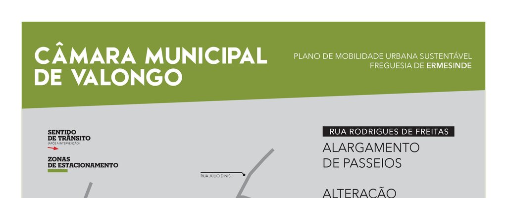 Suspensão de trânsito na rua Rodrigues de Freitas - Ermesinde