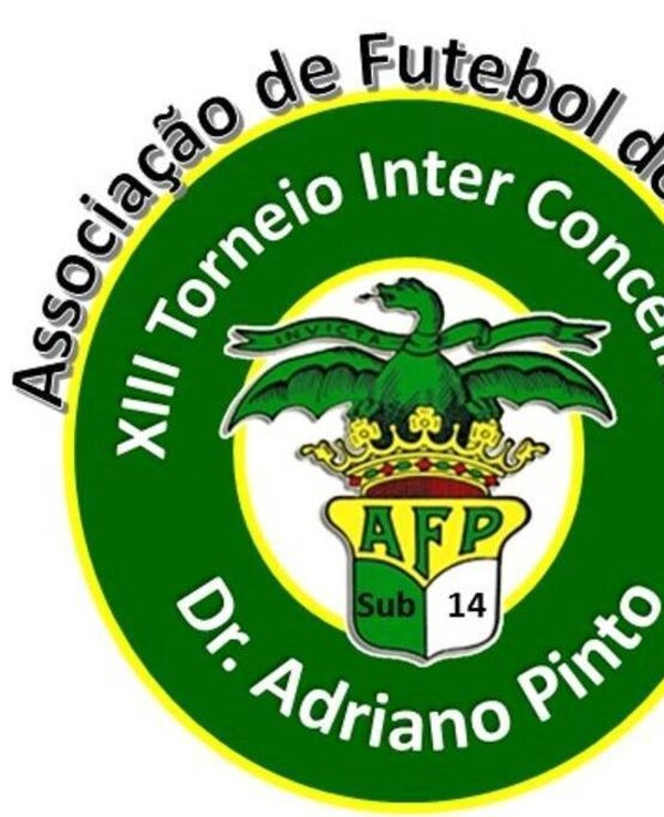 Logotipo do XIII Torneio Inter Concelhio da Associação de Futebol do Porto.
