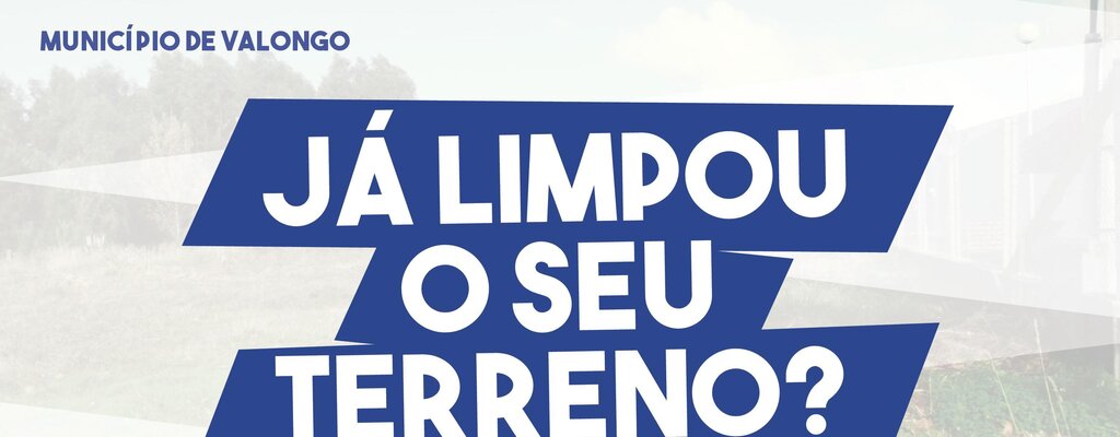 Limpeza de terrenos florestais obrigatória até 15 de março