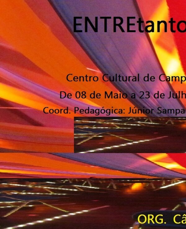 Cartaz colorido sobre formação de teatro para adultos, com informações de inscrição.