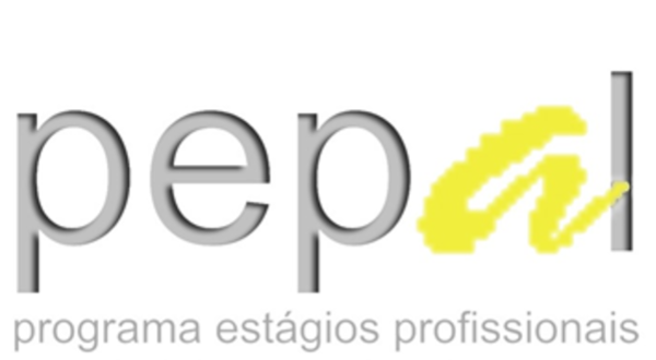 Logotipo do programa de estágios profissionais na administração local.