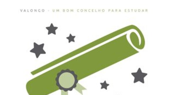 Cartaz sobre bolsas de estudo para estudantes do ensino superior em Valongo.