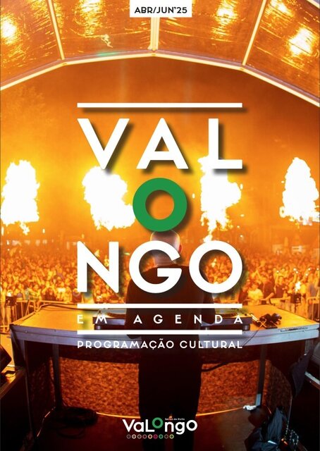 Valongo em Agenda - Programação Cultural - abril/junho 2025