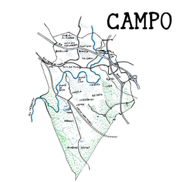 Mapa de memórias - Campo