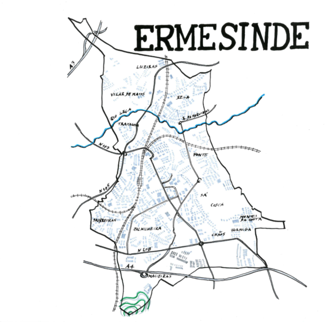 Mapa de memórias - Ermesinde