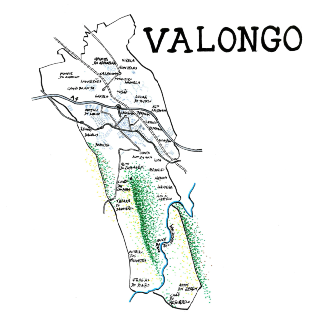 Mapa de memórias - Valongo