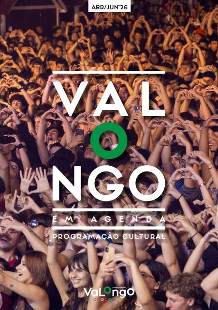 Valongo em Agenda - Programação Cultural - abril/junho 2026