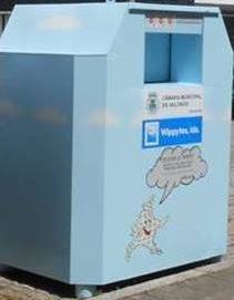 Recolha seletiva de roupa e calçado