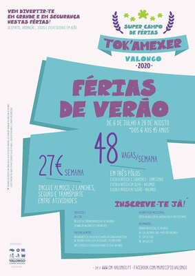 TOK'A MEXER VALONGO - Férias de Verão está de regresso
