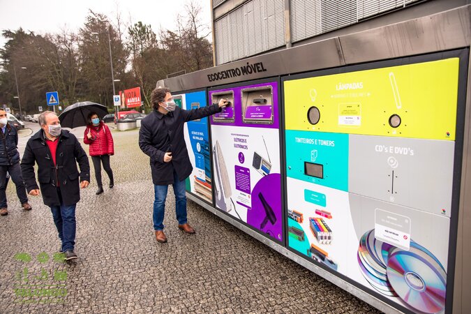 Ecocentro Móvel disponível no concelho
