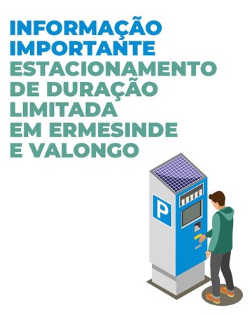 Pagamento das taxas de estacionamento 