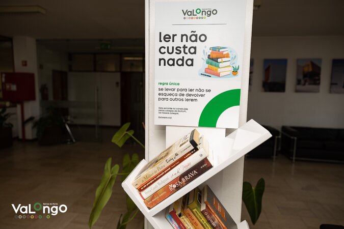Ler não Custa Nada nos espaços municipais de Valongo