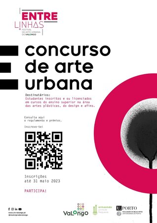 Concurso "Entre Linhas" - Festival de Artes Urbanas já tem vencedores