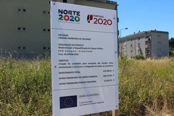 Modernização e Requalificação dos Espaços Públicos PER SAMPAIO - Ermesinde