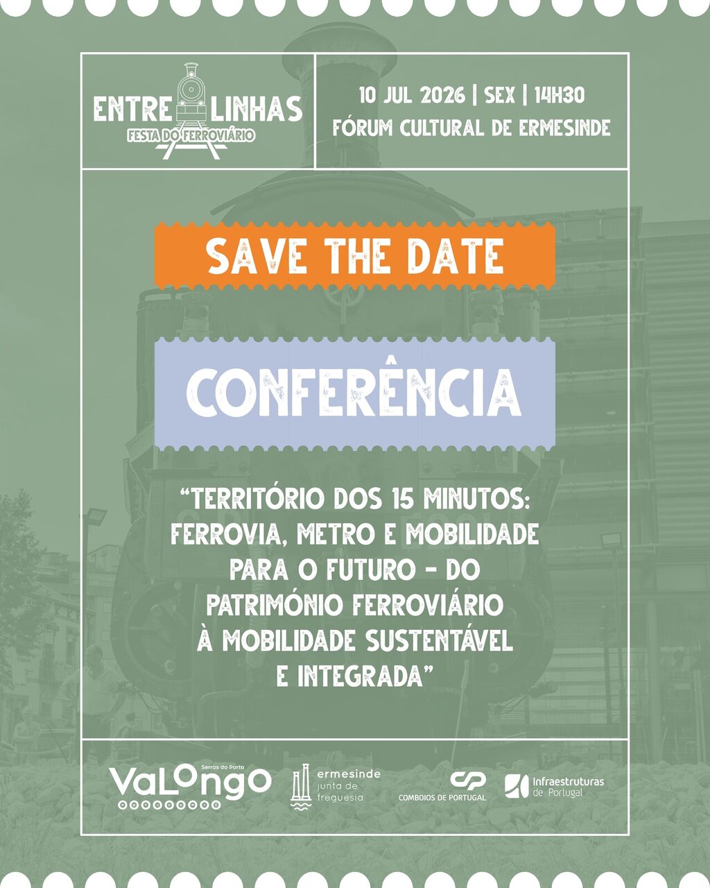 Cartaz da confer&ecirc;ncia entrelinhas 2026